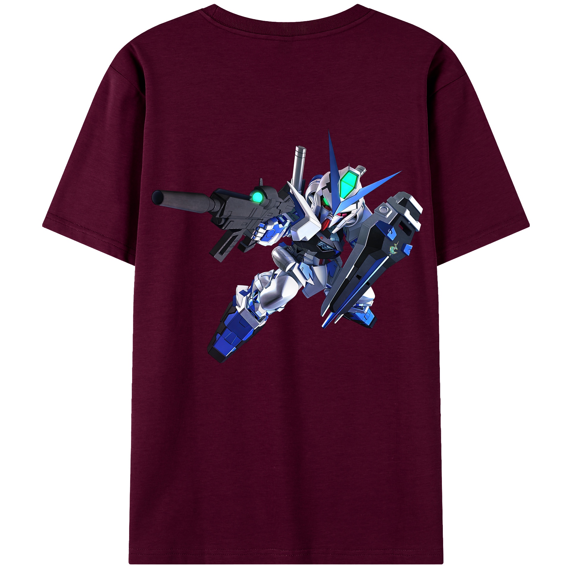 （画像用） 機動戦士ガンダム Mobile Suit Gundam レディース半袖Tシャツ(バックプリント)